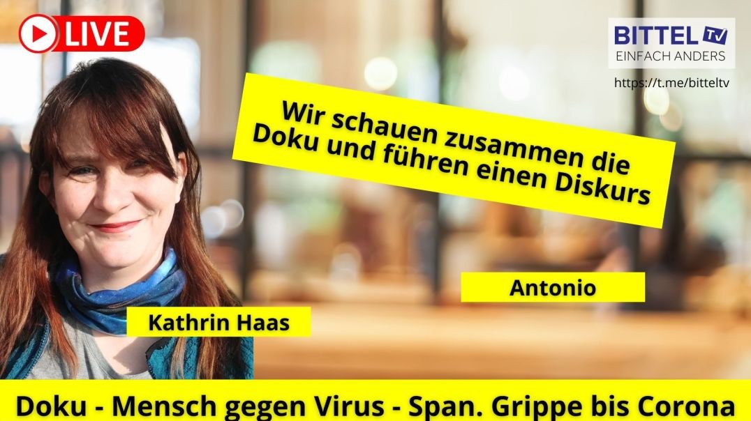 ⁣Doku - Mensch gegen Virus - Kathrin Haas und Antonio im Diskurs - 06.02.2025