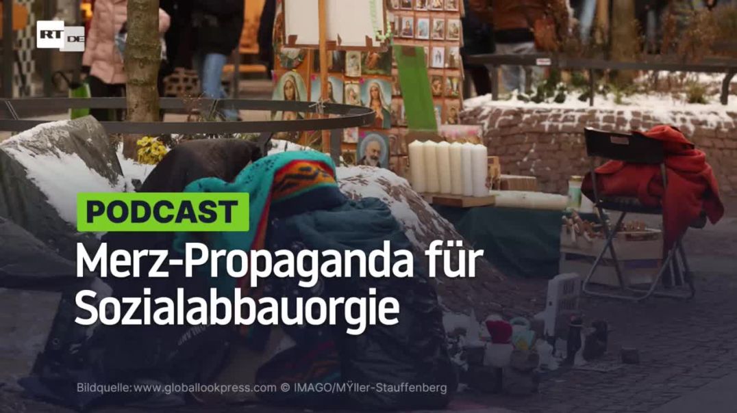 ⁣⁣Merz-Propaganda für Sozialabbauorgie