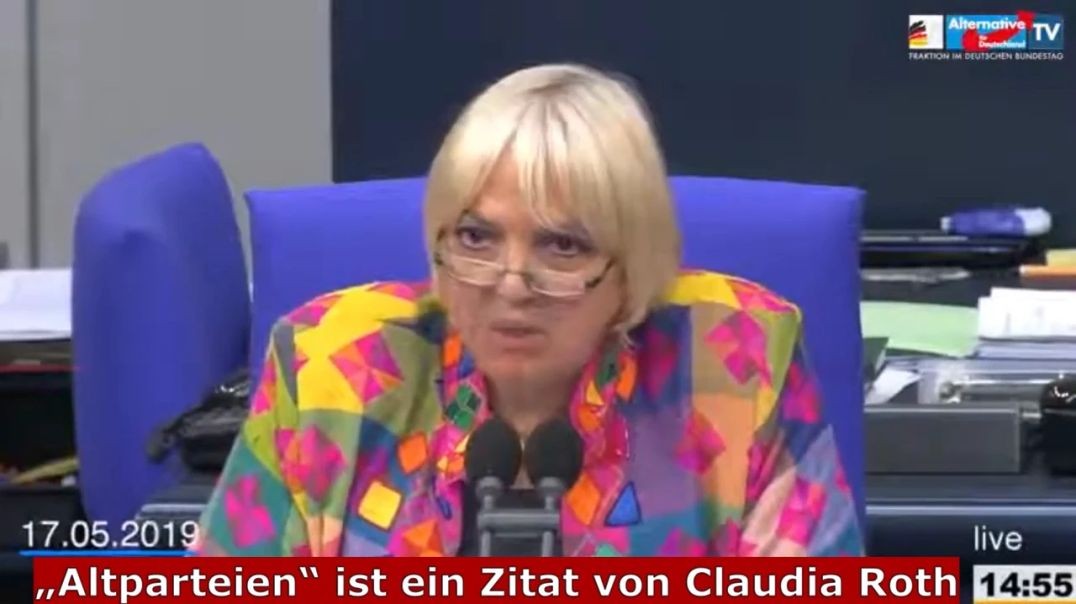 Altparteien ist ein Zitat von Claudia Roth