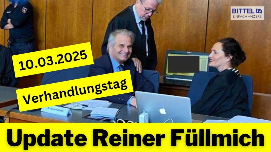 ⁣Update Reiner Fuellmich - Prozesstag Nr. 45 - 10.03.2025