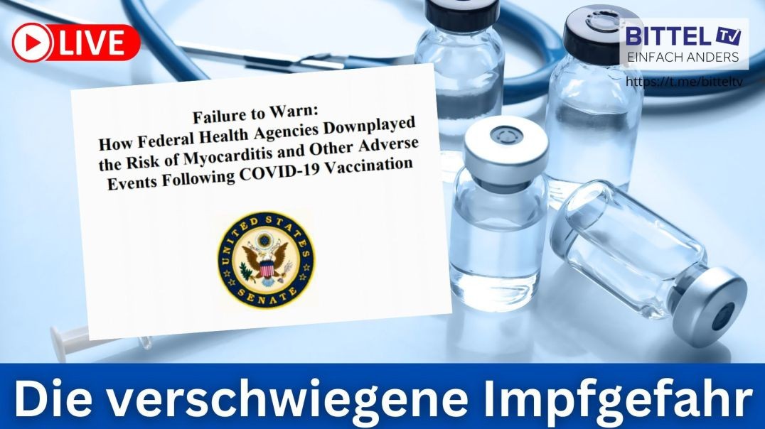 ⁣Die verschwiegene Impfgefahr - umfassender Bericht des US-Senats - 22.05.2025