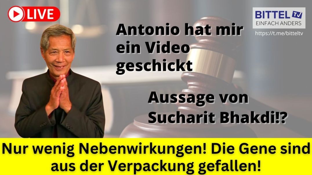 ⁣Video von Antonio - Zitat Bhakdi "Nur wenig Nebenwirkungen" - Stimmt das? - 07.05.2025