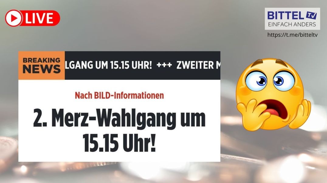 ⁣Zweiter Merz-Wahlgang LIVE - 06.05.2025