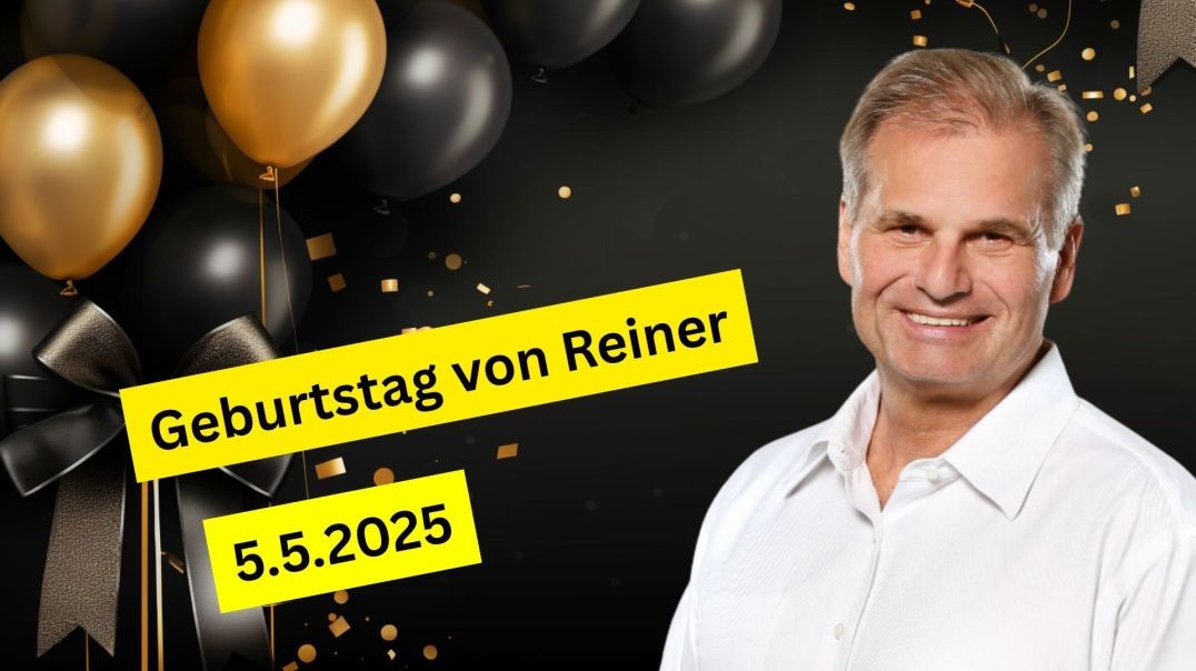 ⁣Update Reiner Fuellmich - Geburtstag von Reiner mit Gästen - 05.05.2025