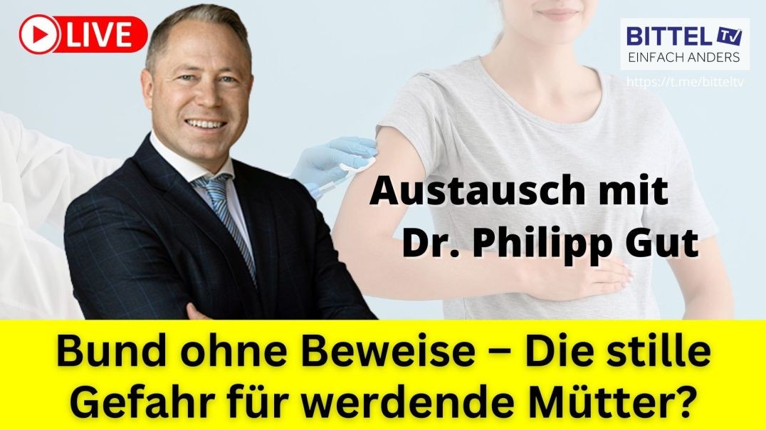 ⁣Impfung für Schwangere - Bund ohne Beweise - Austausch mit Dr. Philipp Gut - 23.04.2025