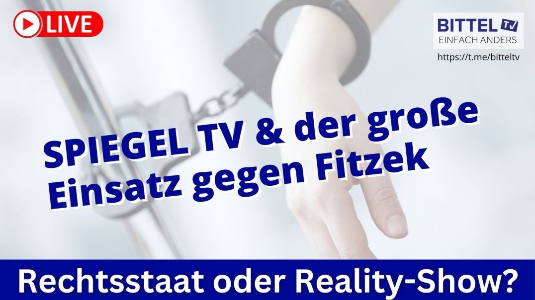⁣Rechtsstaat oder Reality-Show? SPIEGEL TV - der große Einsatz gegen Fitzek - 20.05.2025