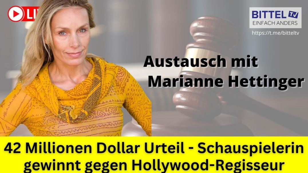 ⁣42 Millionen Dollar-Urteil - Marianne Hettinger gewinnt gegen Hollywood-Regisseur - 09.05.2025