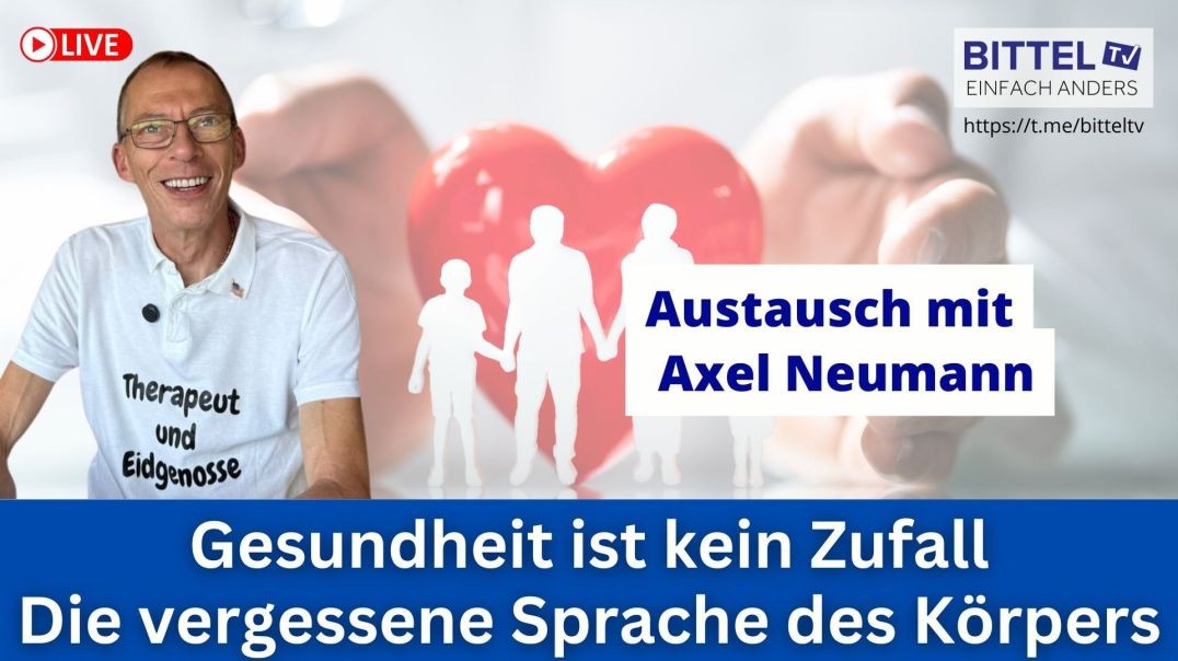 ⁣Gesundheit ist kein Zufall - Austausch mit Axel Neumann - 18.06.2025