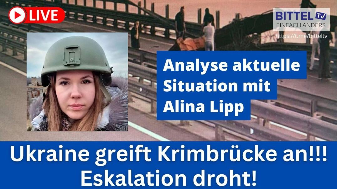 ⁣Angriff auf Krimbrücke - Eskalation droht! - Analyse mit Alina Lipp - 03.06.2025