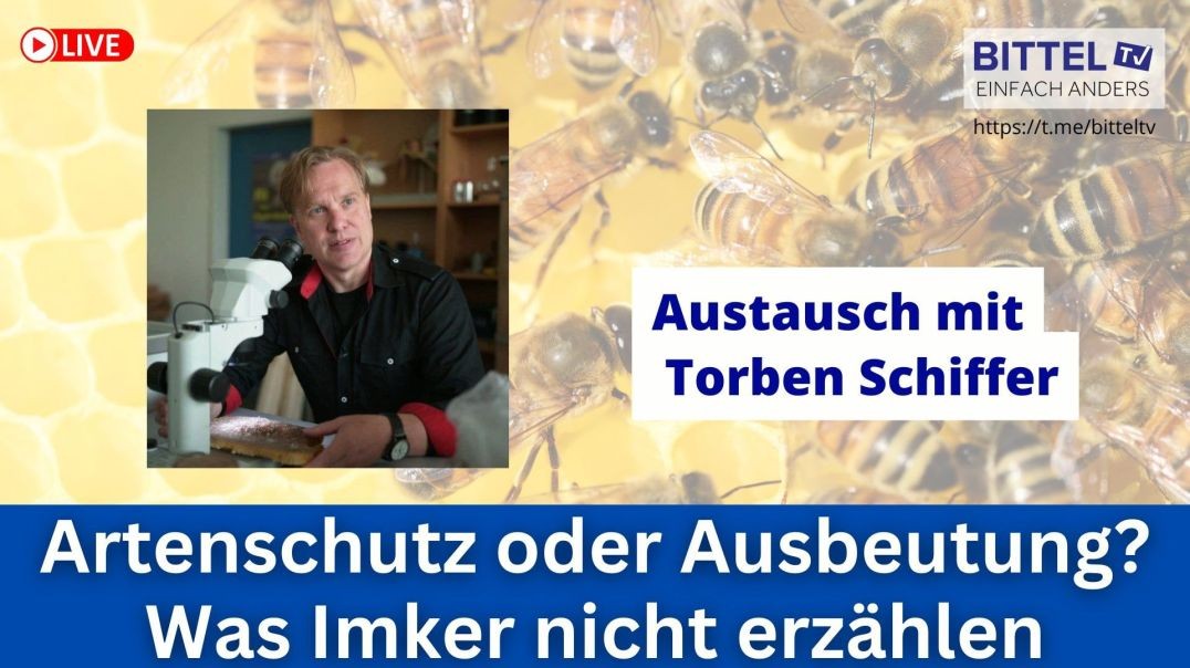 ⁣Artenschutz oder Ausbeutung? Was Imker nicht erzählen - mit Torben Schiffer - 01.06.2025