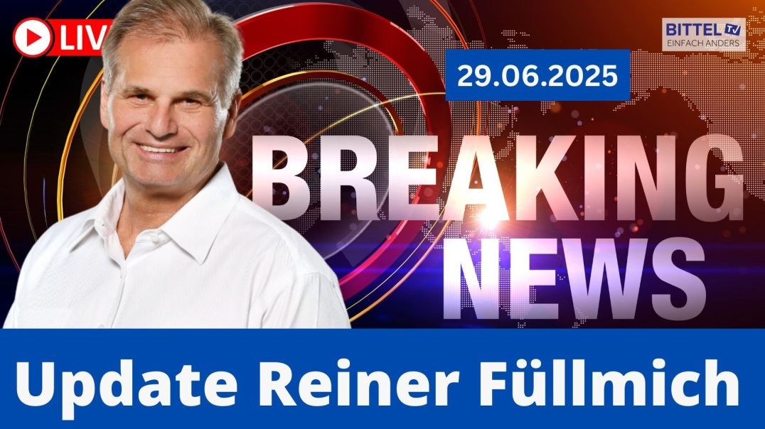 ⁣Update Reiner Fuellmich - Breaking News - neues Statement - 29.06.2025