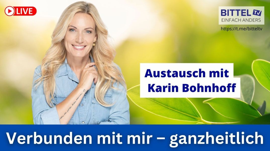 ⁣Verbunden mit mir - ganzheitlich - Austausch mit Karin Bohnhoff - 17.06.2025