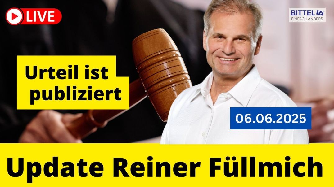 ⁣Update Reiner Fuellmich - Urteil ist publiziert - 06.06.2025